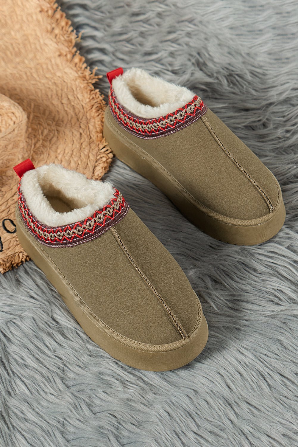 Jade Suede Plush Lined Snow Boots - Rustic Avenue