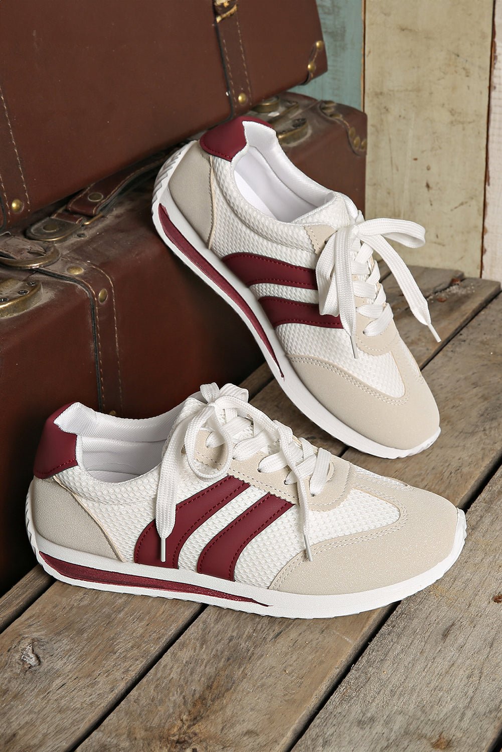 Karter Breathable Lace - up Sneakers - Rustic Avenue