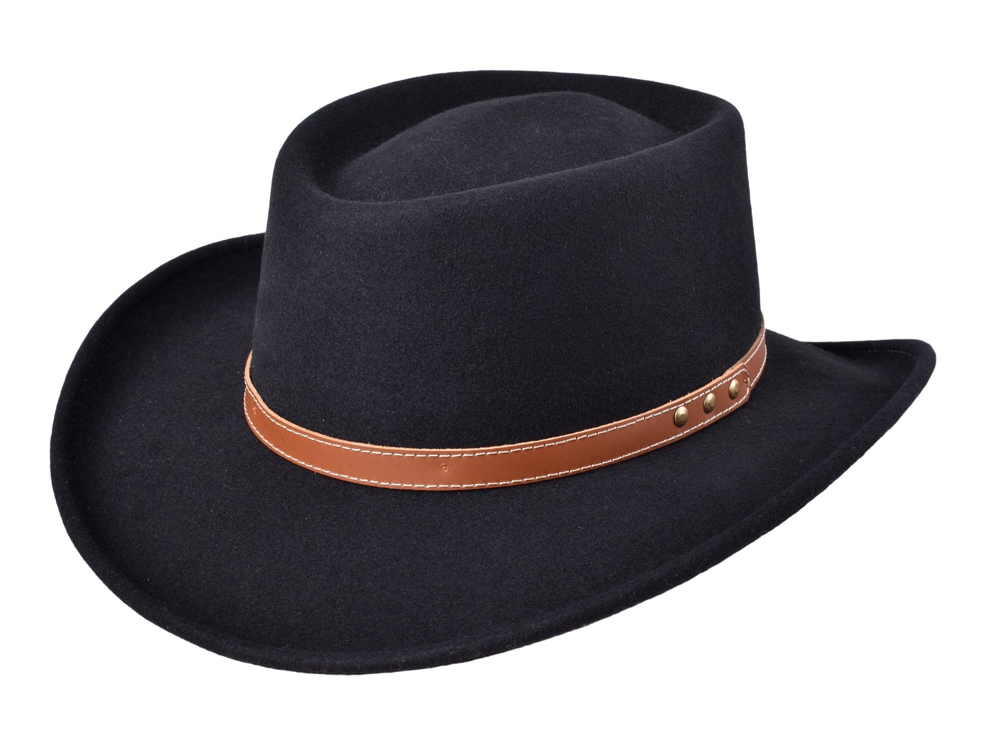 Outdoor Wool Felt Hat Merino Gambler - Rustic Avenue