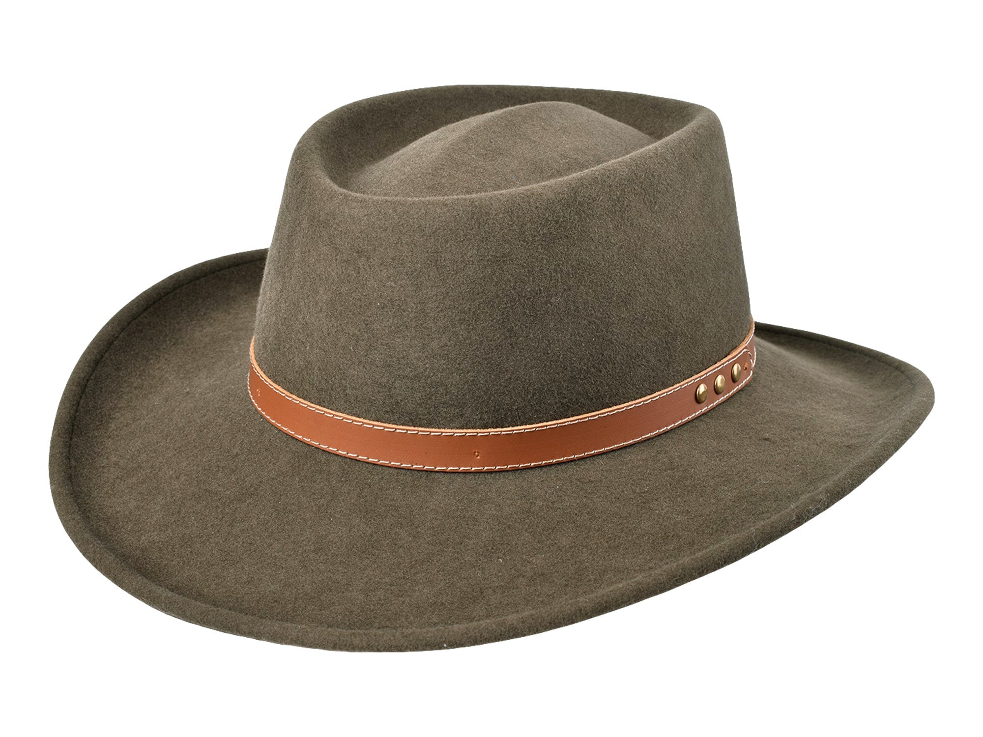 Outdoor Wool Felt Hat Merino Gambler - Rustic Avenue