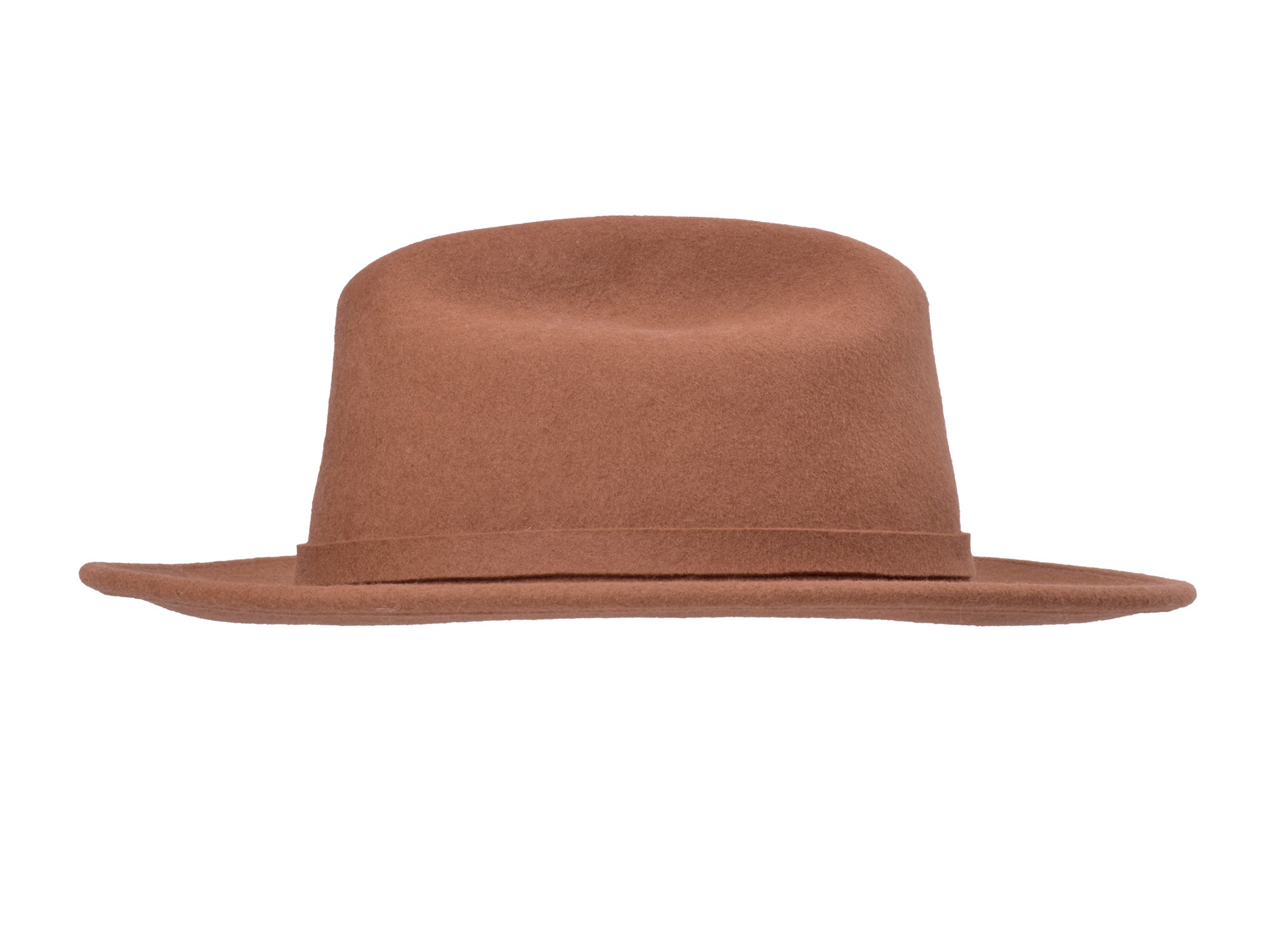 Wool Felt Fedora Hat Classic Houston - Rustic Avenue