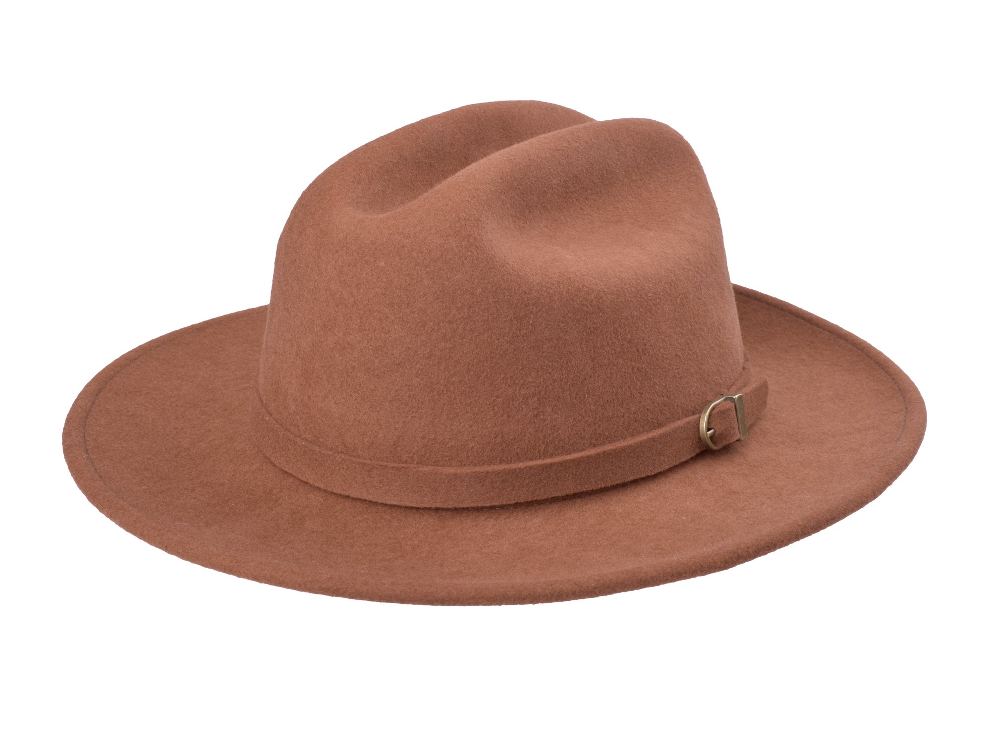 Wool Felt Fedora Hat Classic Houston - Rustic Avenue
