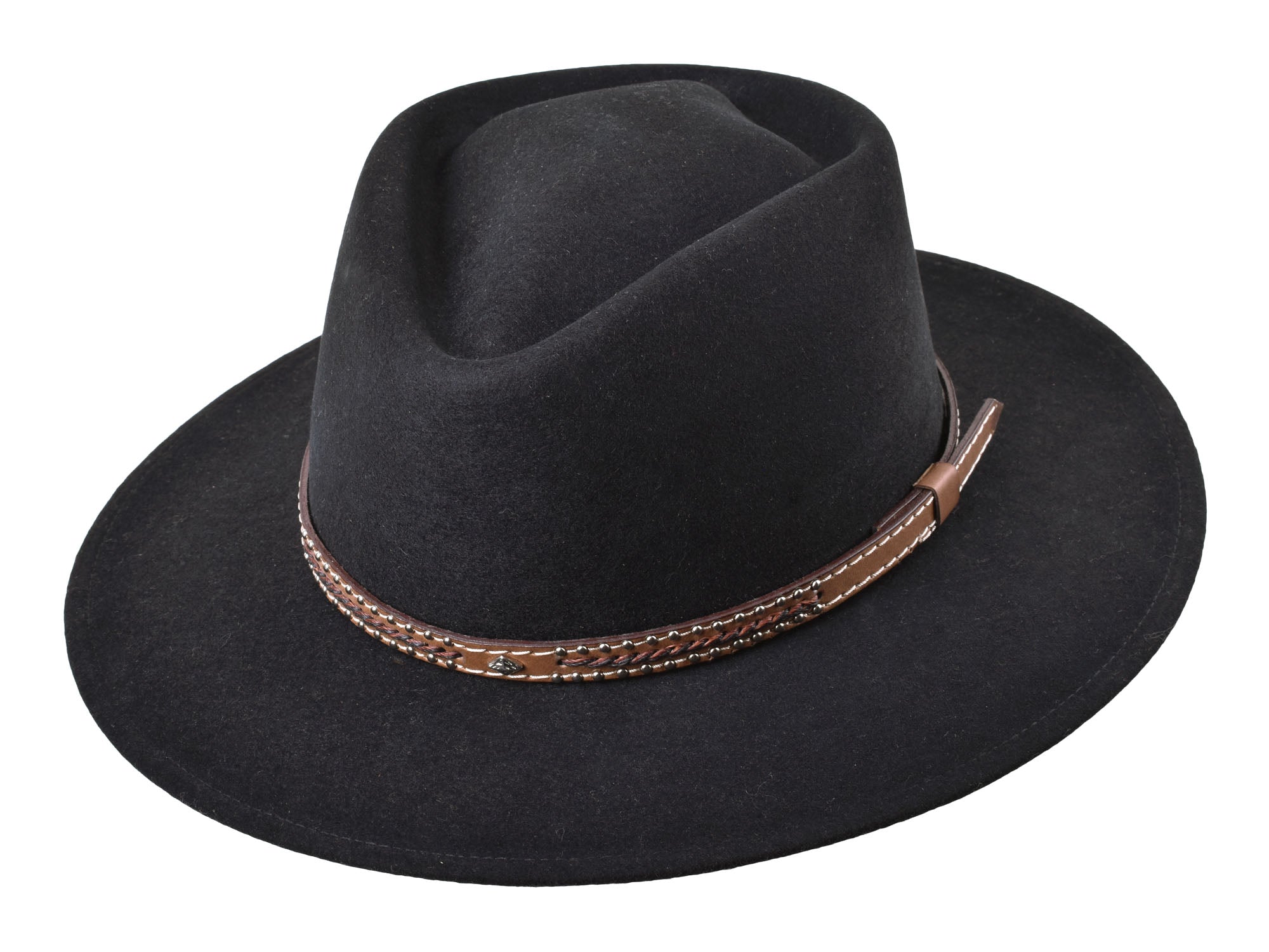 Outdoor Merino Wool Felt Hat Rider - Rustic Avenue