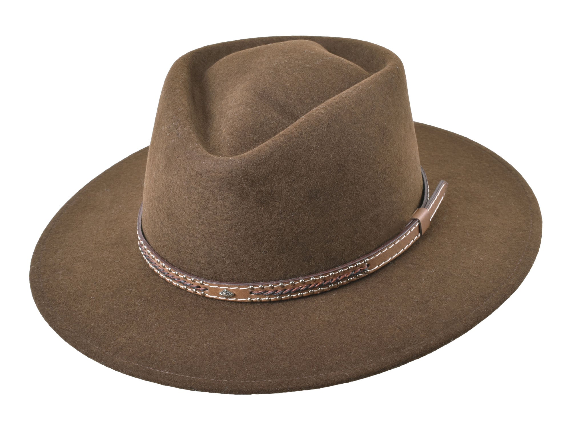 Outdoor Merino Wool Felt Hat Rider - Rustic Avenue