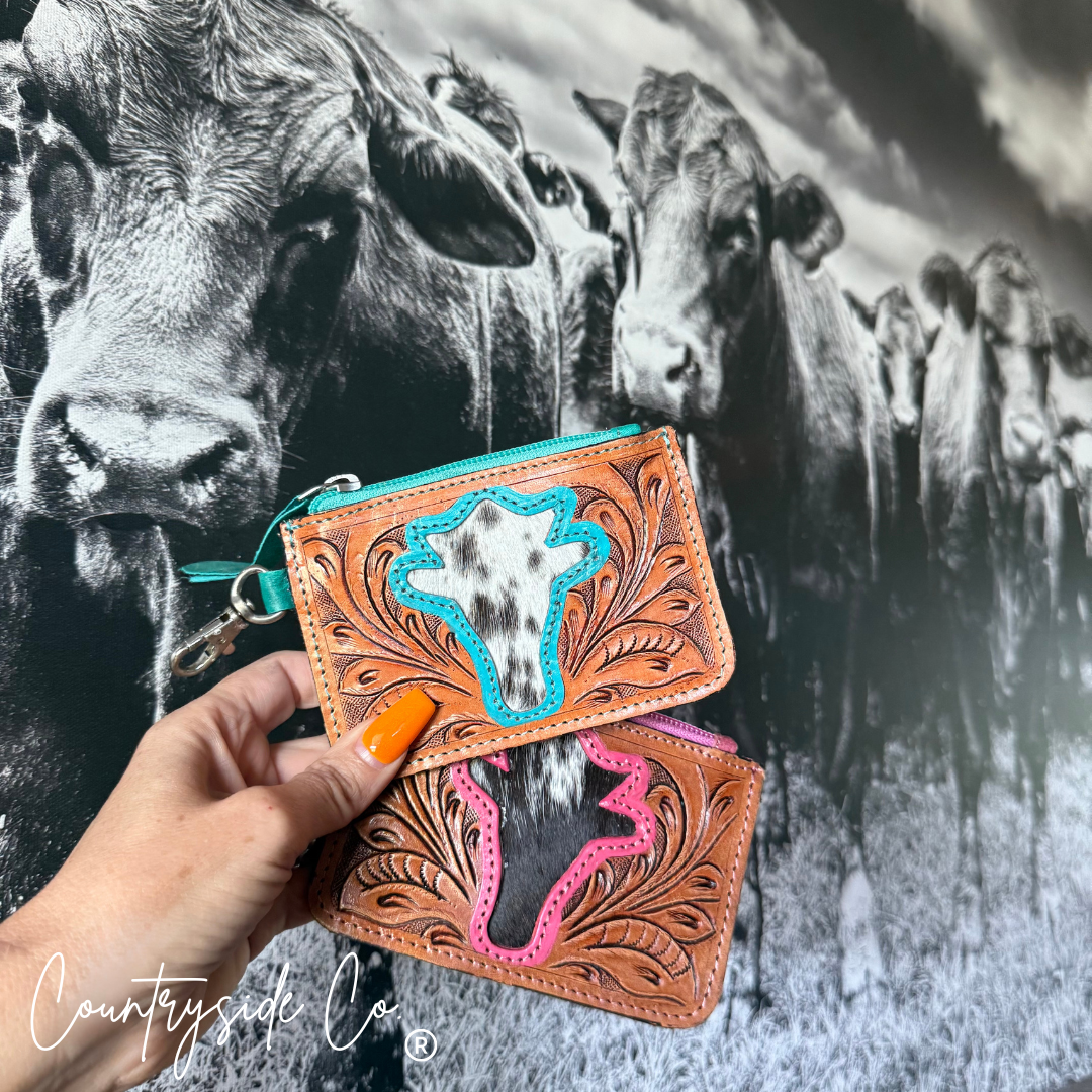 Countryside Cattle Co. Leather Pouch, Wallet