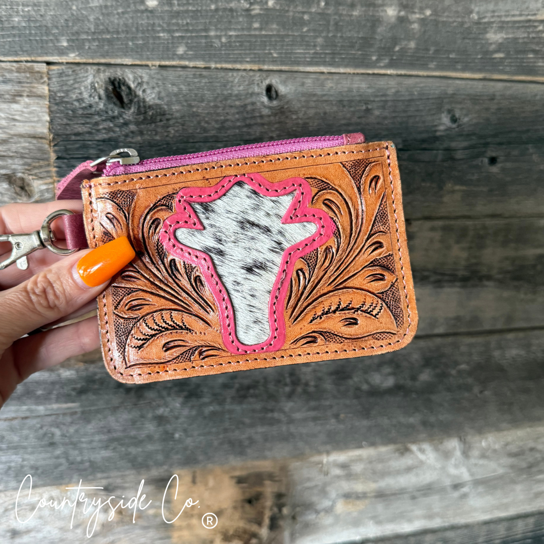 Countryside Cattle Co. Leather Pouch, Wallet