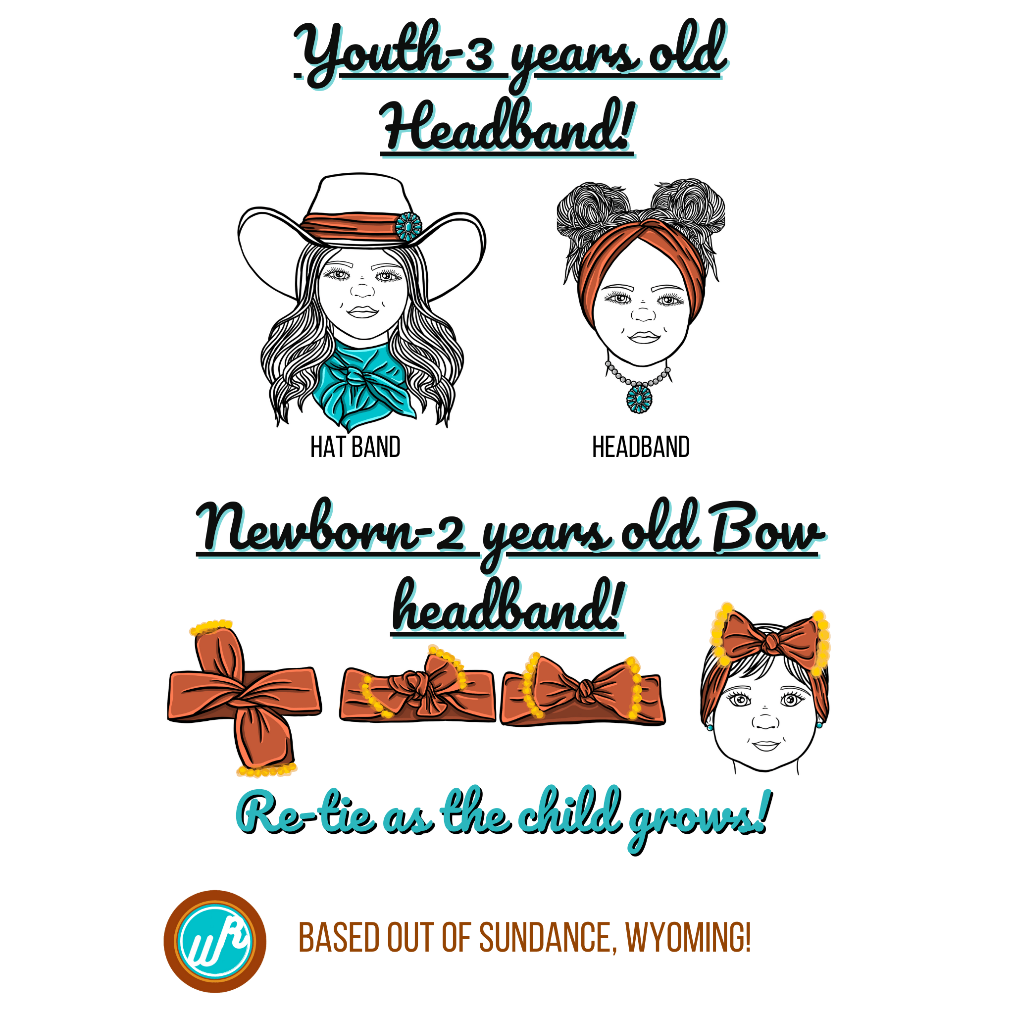 Charlie Kirk Headband Design 1 - Rustic Avenue