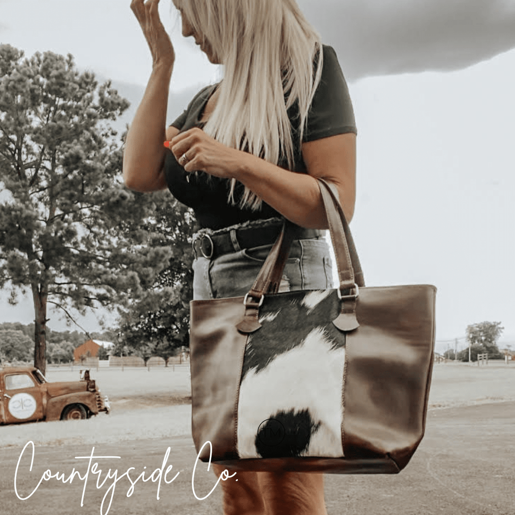 Jane Cowhide Concealed Carry Purse - Rustic Avenue