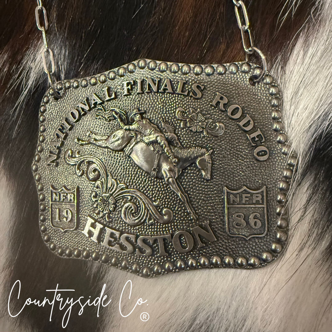 Vintage NFR Buckle Necklace