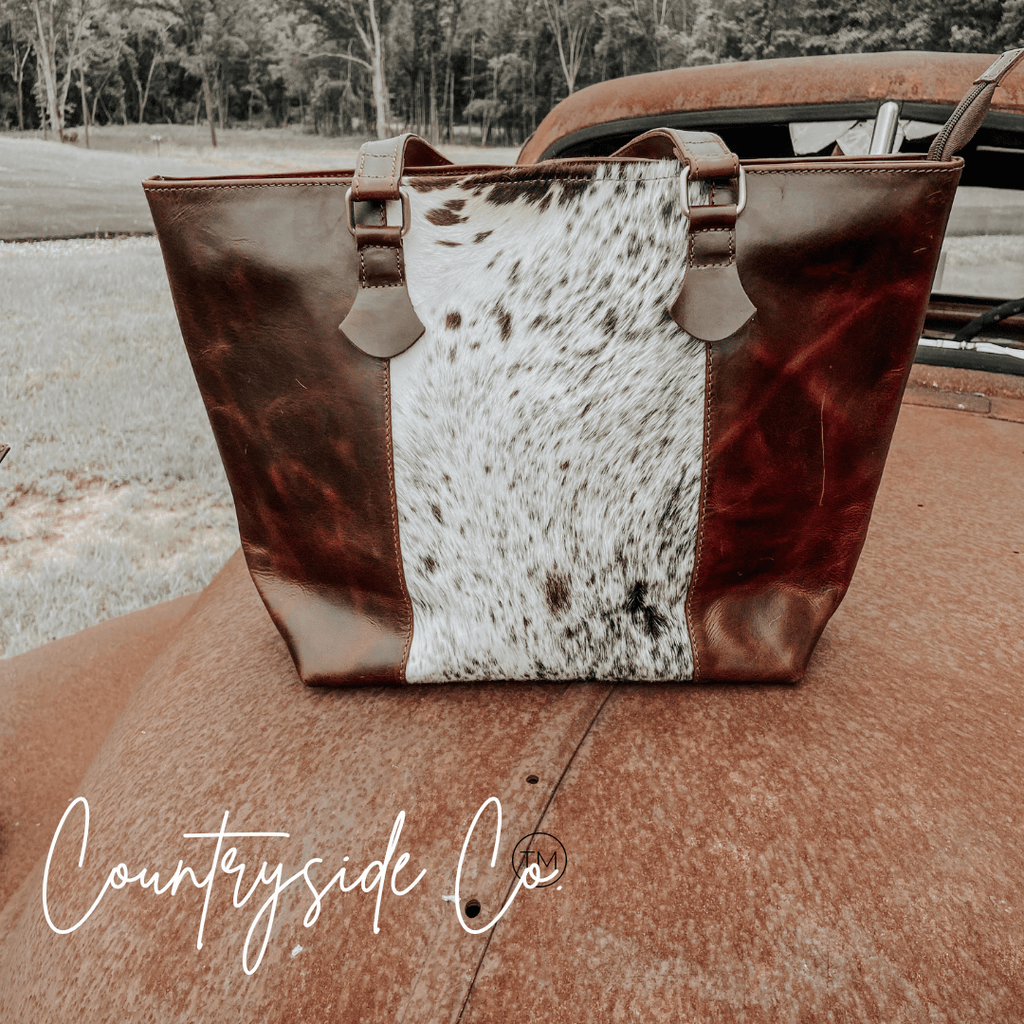 Jane Cowhide Concealed Carry Purse - Rustic Avenue