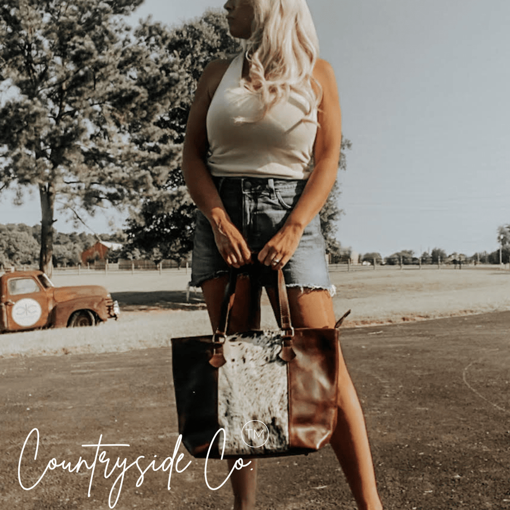 Jane Cowhide Concealed Carry Purse - Rustic Avenue