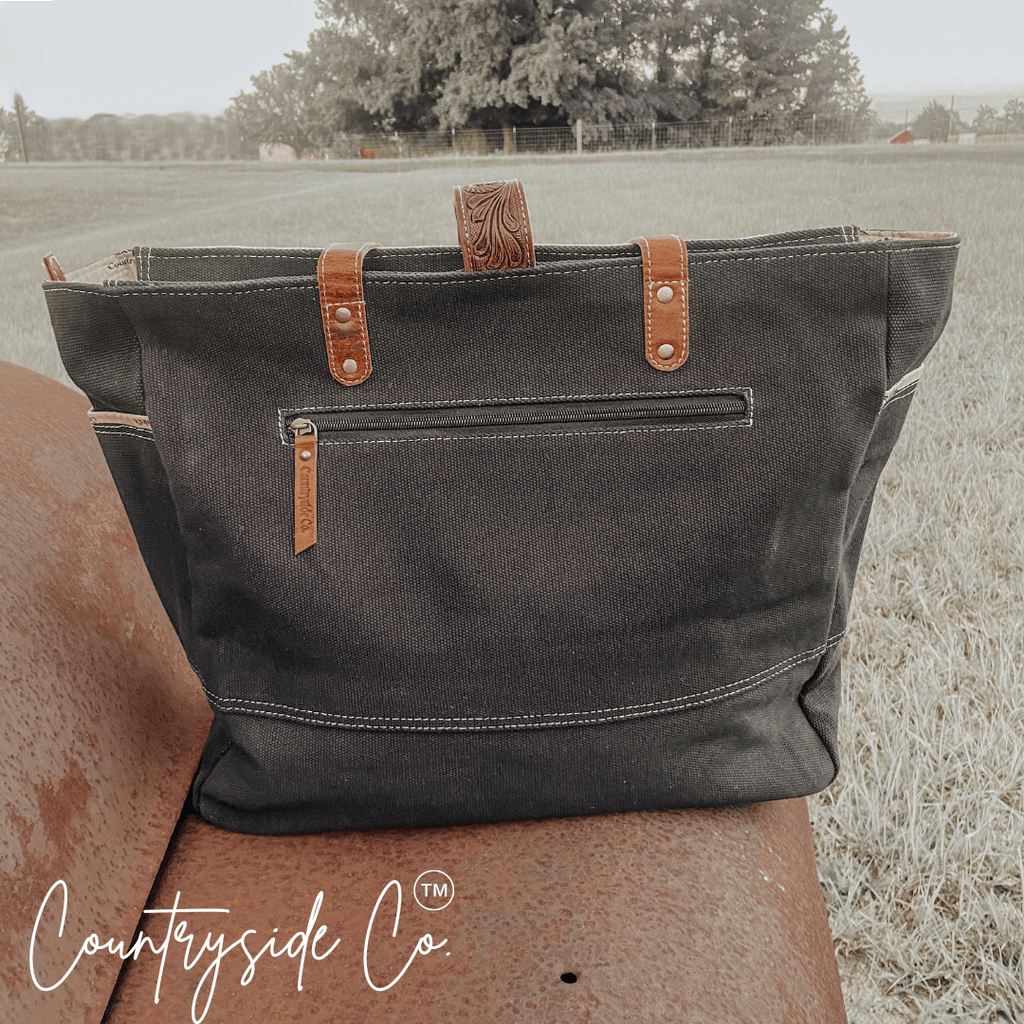 Darby Cowhide Carry All Overnight Bag - Rustic Avenue