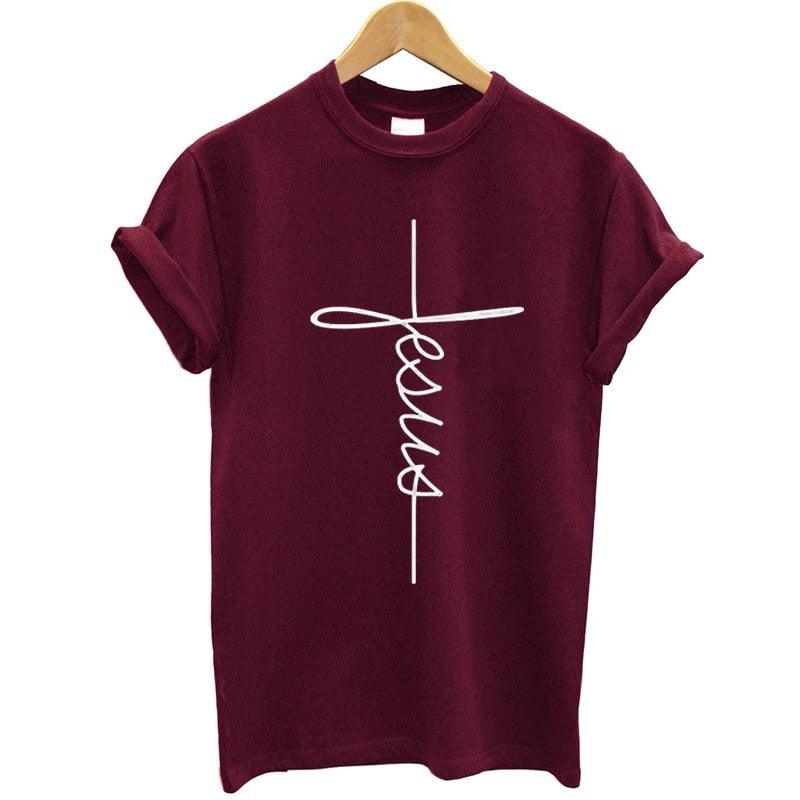 The Cross T-Shirt | Country Girl Faith Shirt for Spring & Summer - Rustic Avenue