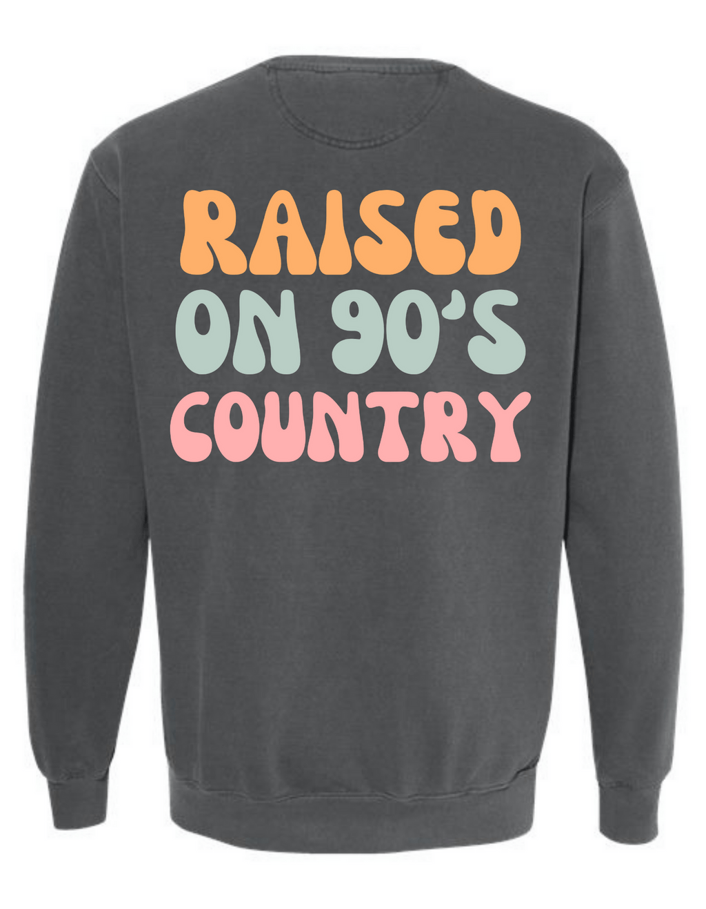 “Raised on 90s Country” Graphic - Rustic Avenue