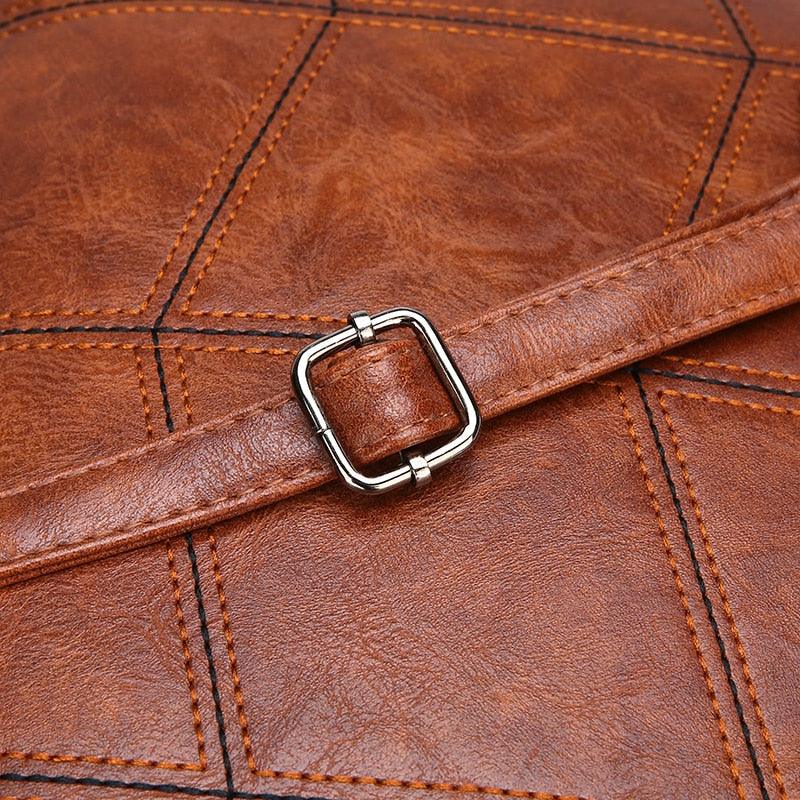 Luxury 3 Piece Leather Tote Set | Genuine Leather Cowgirl Shoulder Bag & Clutch - Rustic Avenue