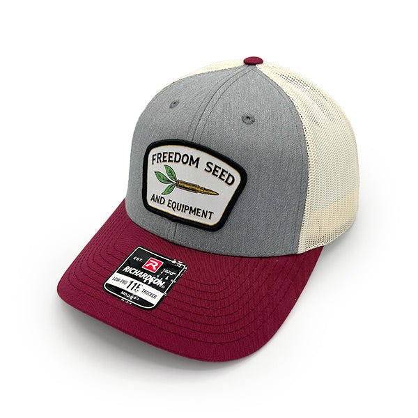Freedom Seed and Equipment Woven Patch Hat - Rustic AvenueRustic AvenueNC - HatsCurved Bill Snapback