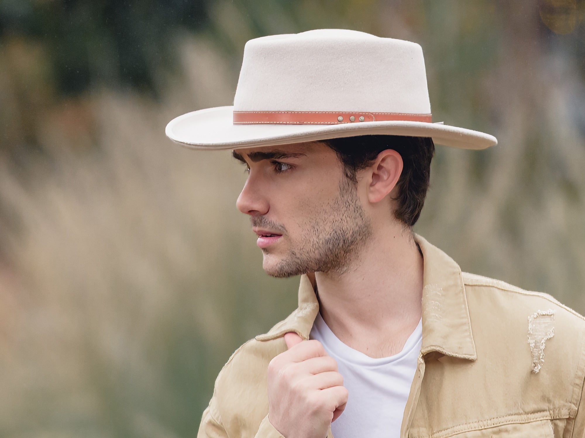 Outdoor Wool Felt Hat Merino Gambler - Rustic Avenue