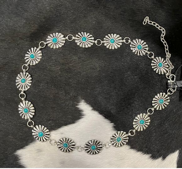 Glory of Morning Concho Belt - Rustic Avenue