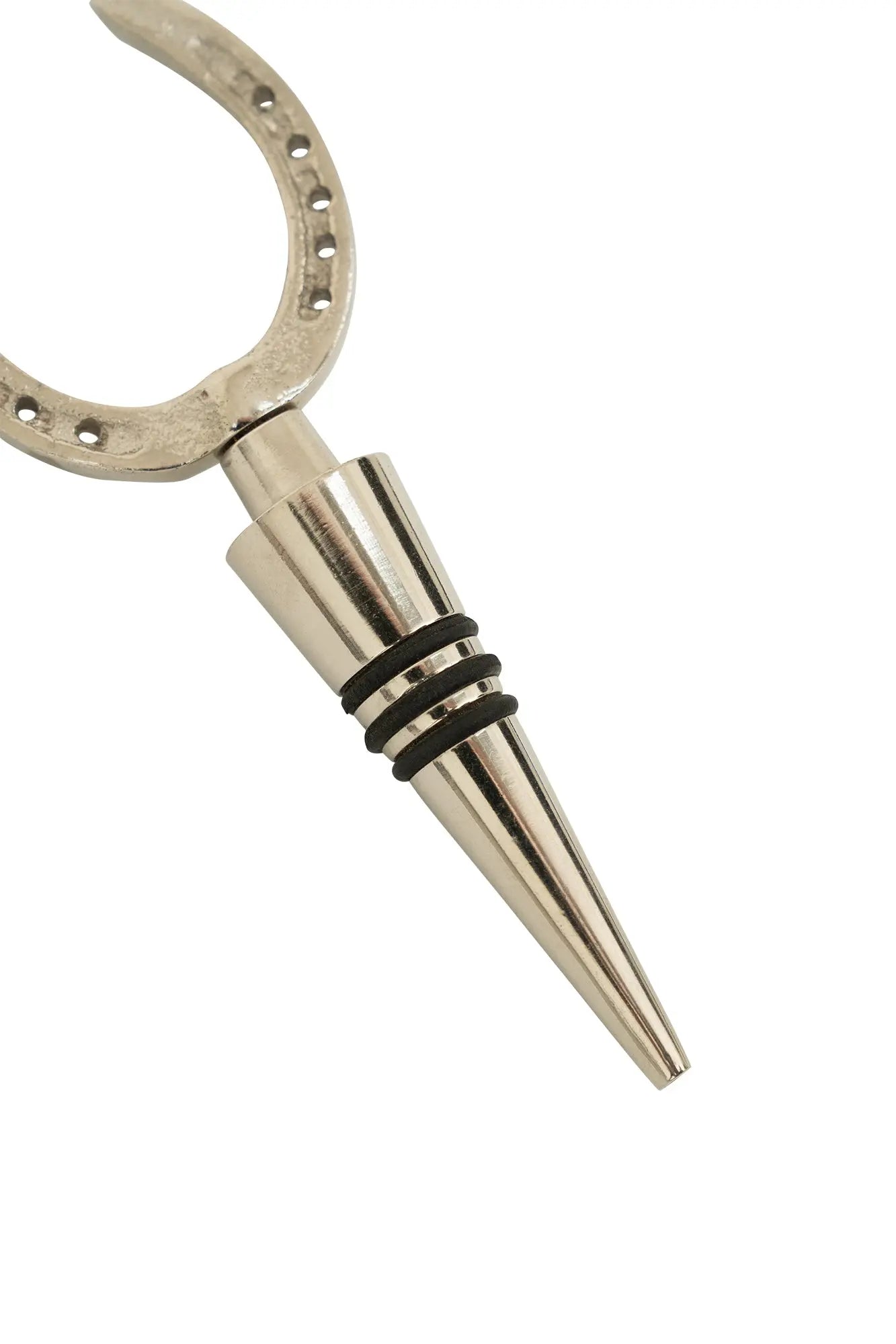 Huntley Equestrian Horse Shoe shaped Bottle Stopper - Rustic Avenue