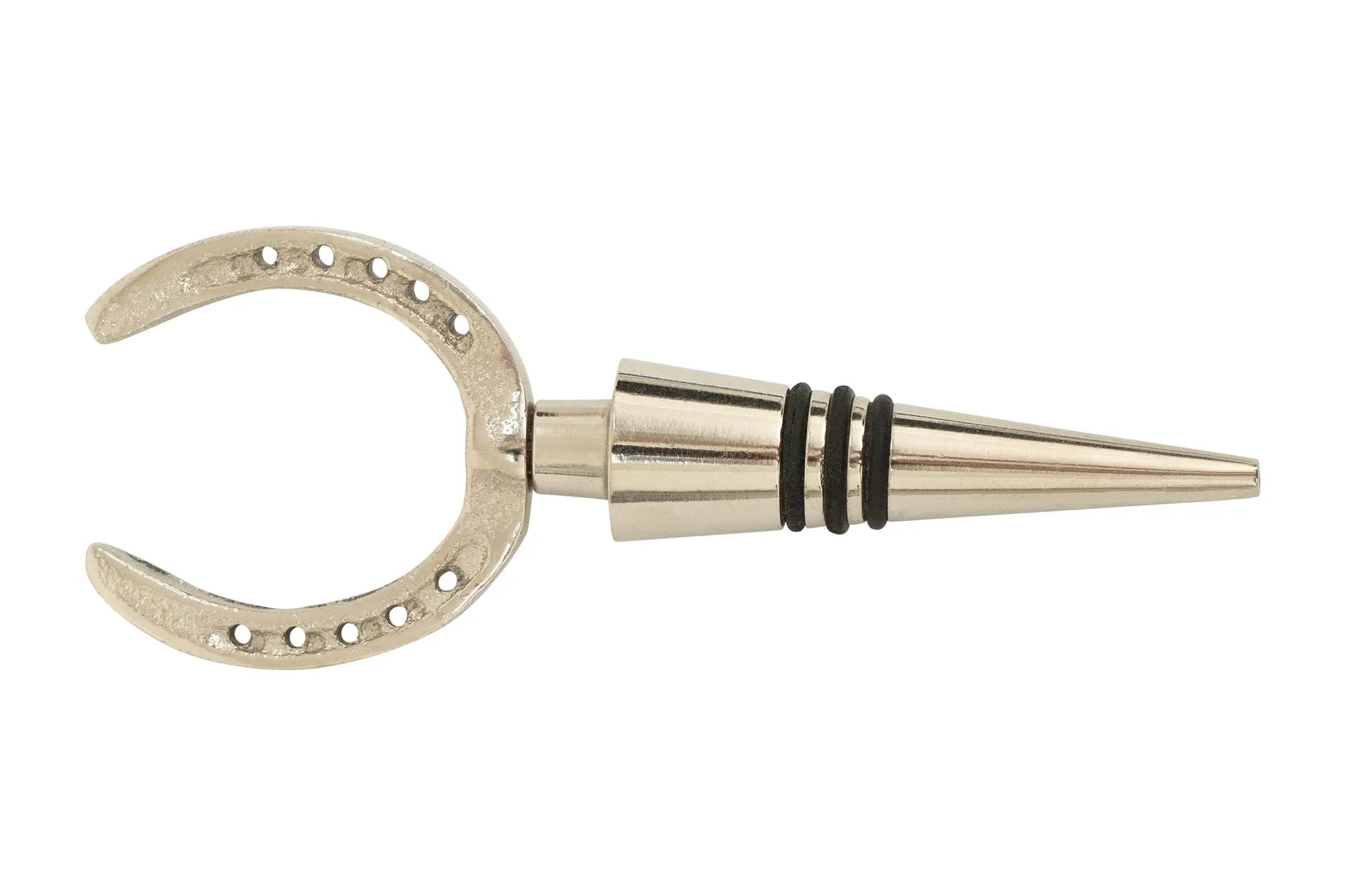 Huntley Equestrian Horse Shoe shaped Bottle Stopper - Rustic Avenue