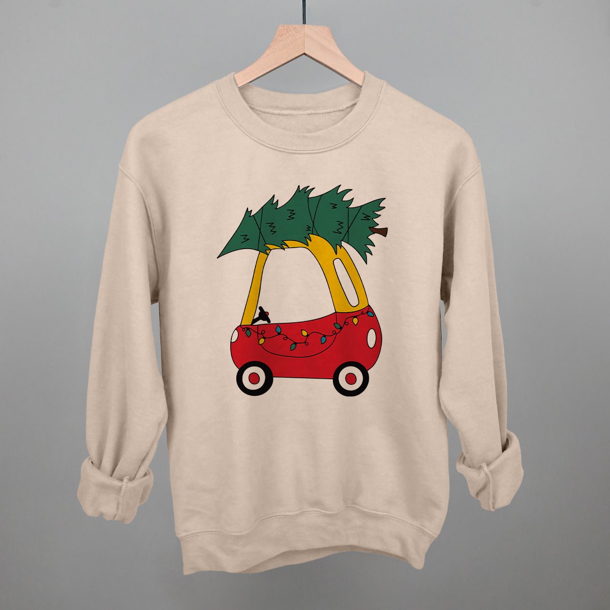 Christmas Tree Toy Car - Rustic Avenue
