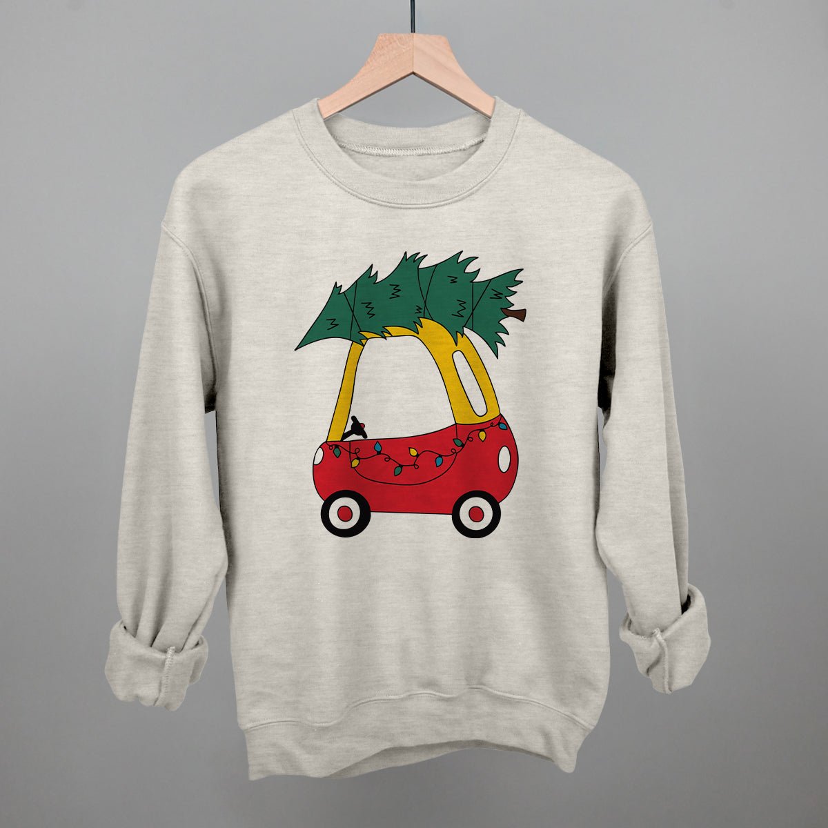 Christmas Tree Toy Car - Rustic Avenue