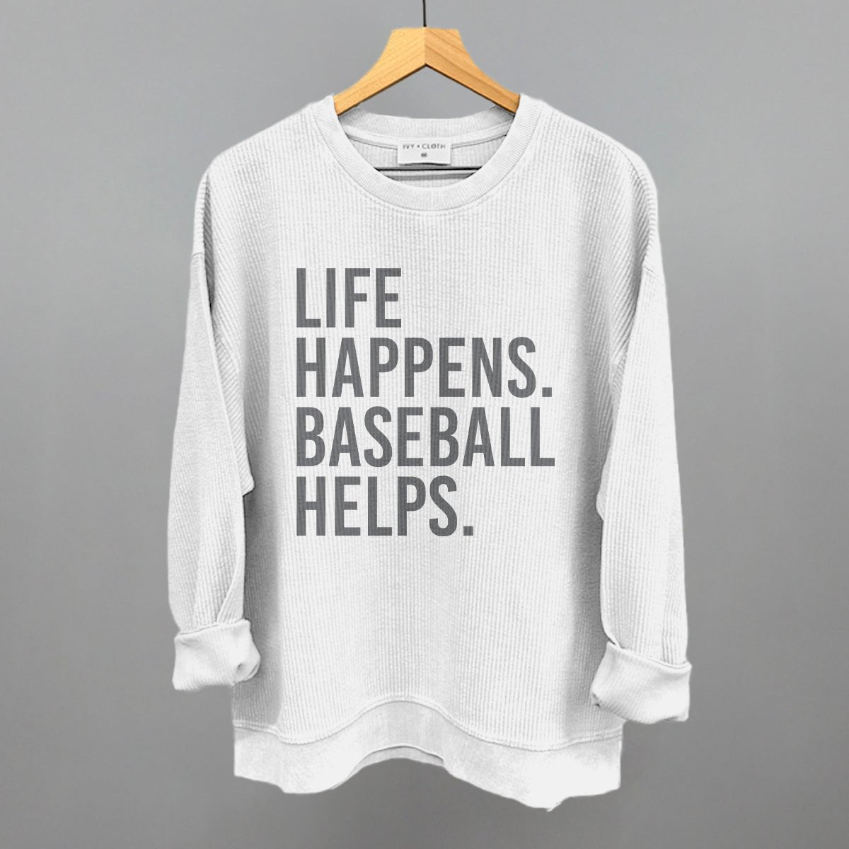 Life Happens. Baseball Helps. - Rustic Avenue