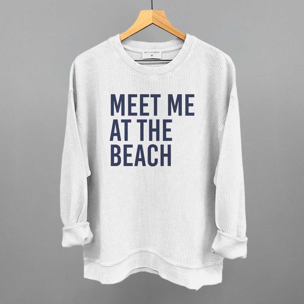 Meet Me At The Beach (Blue) - Rustic Avenue