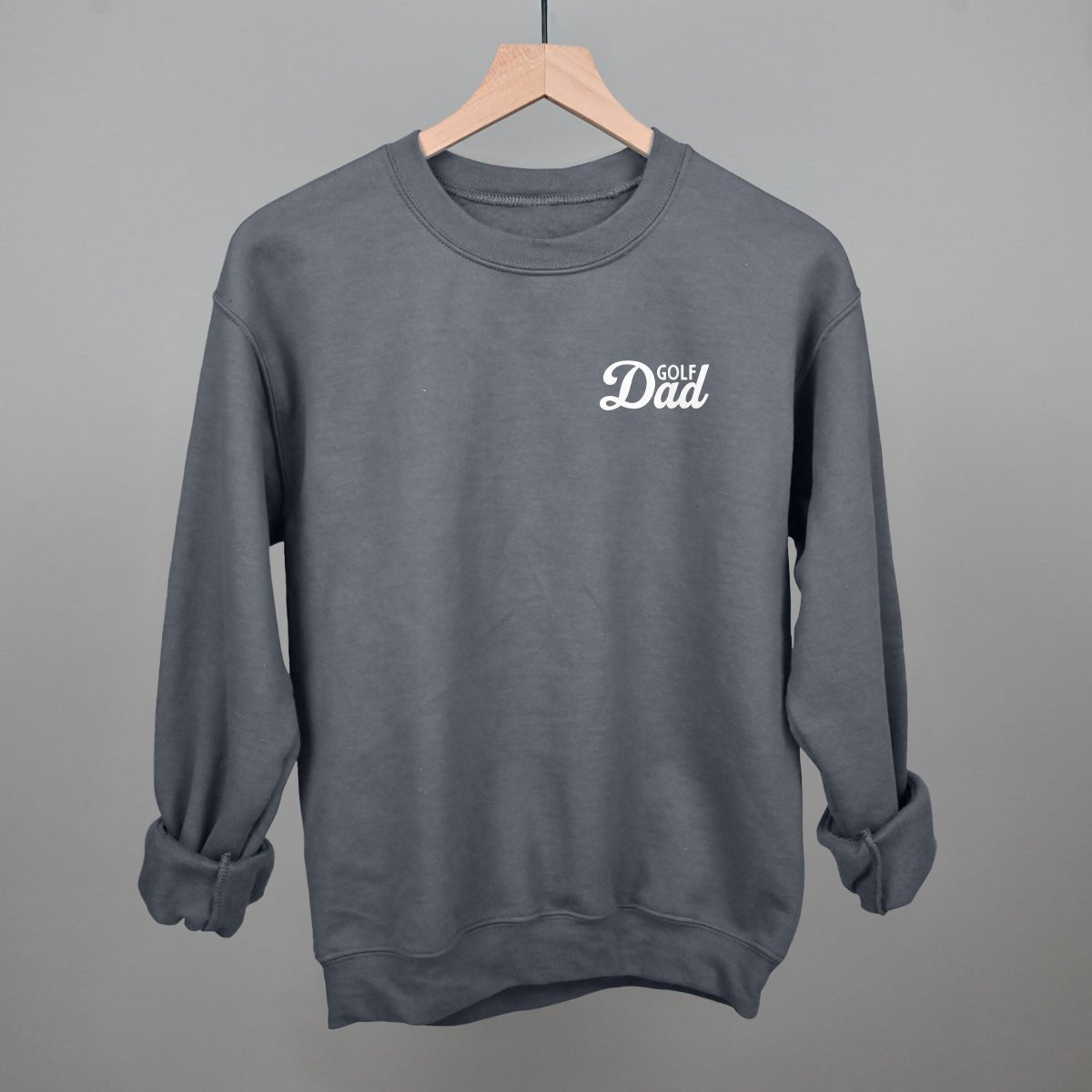 Golf Dad (White) (Left Chest) - Rustic Avenue