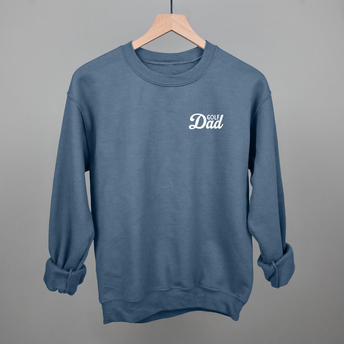Golf Dad (White) (Left Chest) - Rustic Avenue