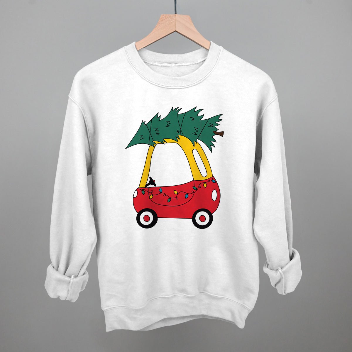 Christmas Tree Toy Car - Rustic Avenue