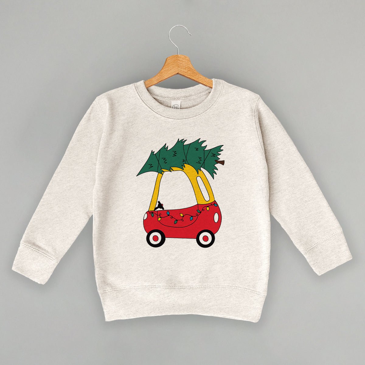 Christmas Tree Toy Car (Kids) - Rustic Avenue