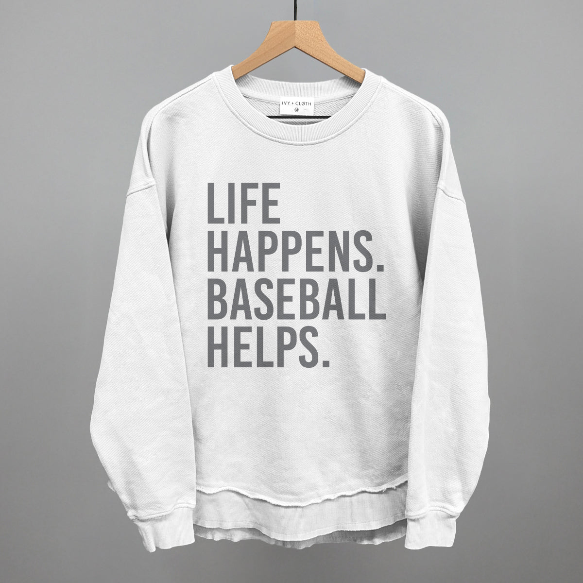 Life Happens. Baseball Helps. - Rustic Avenue