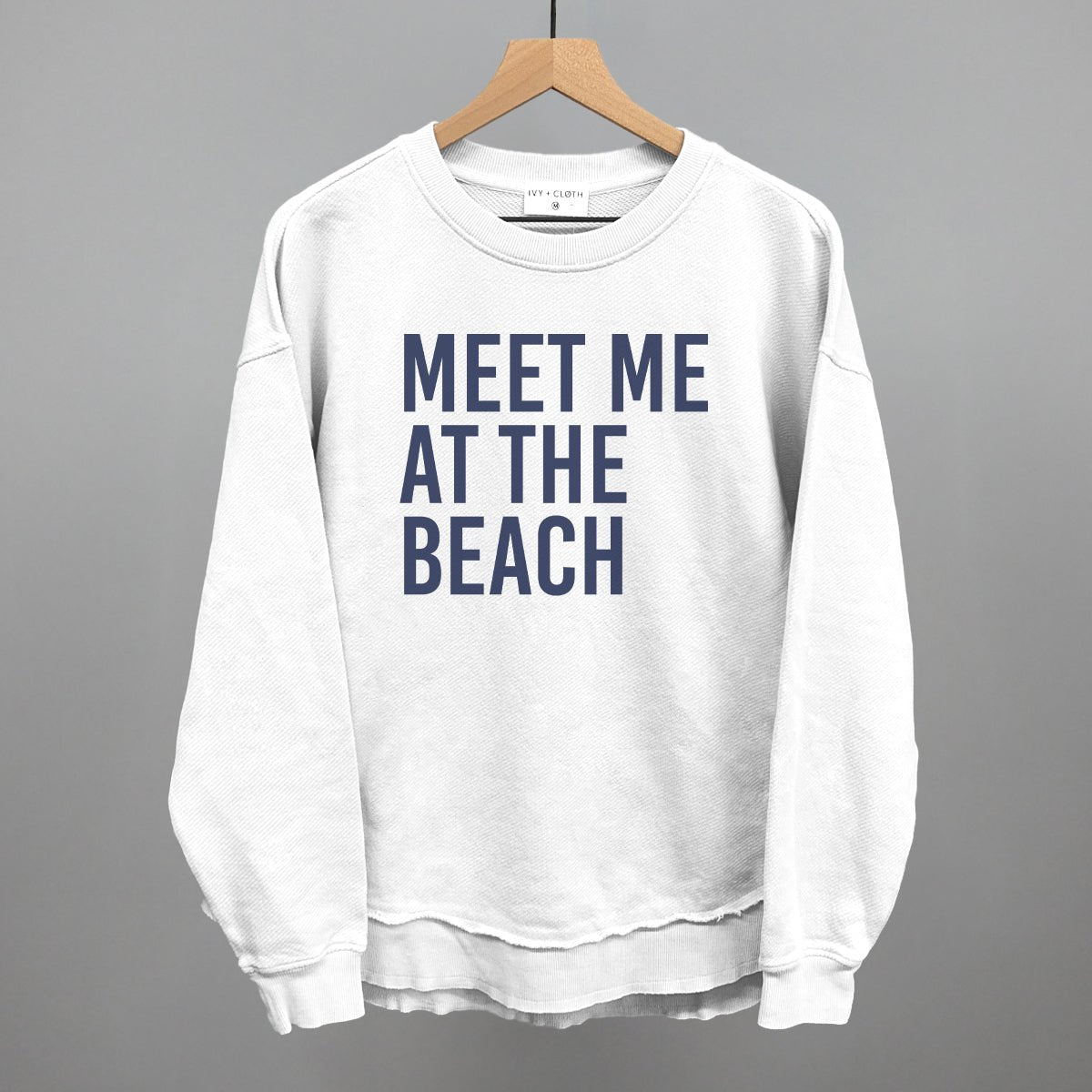 Meet Me At The Beach (Blue) - Rustic Avenue