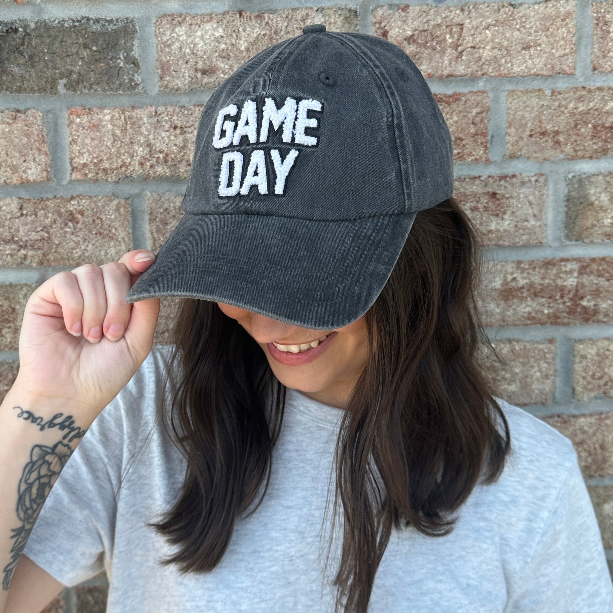 Game Day Chenille Patch Hat - Rustic Avenue