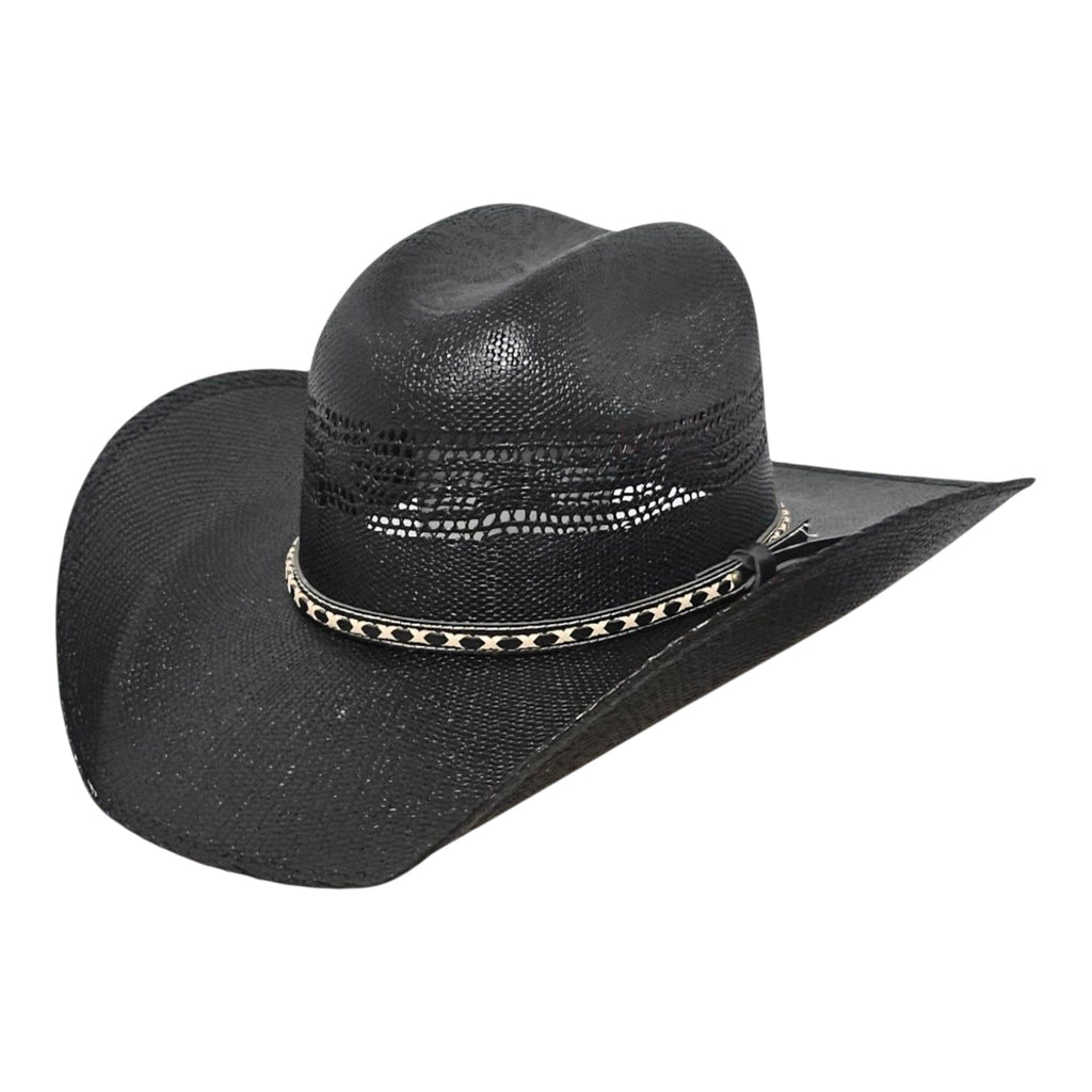 JUSTIN BLACK BANGORA STRAW 218 - Rustic Avenue