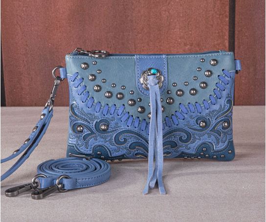 Tassel Western Clutch & Crossbody Bag - Rustic Avenue