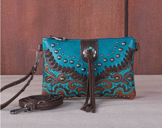 Tassel Western Clutch & Crossbody Bag - Rustic Avenue