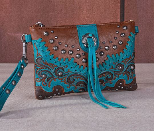 Tassel Western Clutch & Crossbody Bag - Rustic Avenue