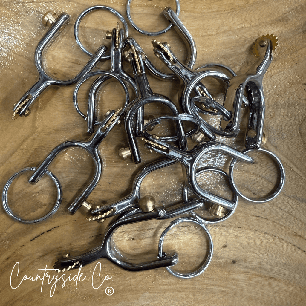 Classic Western Spur Keychain - Rustic Avenue