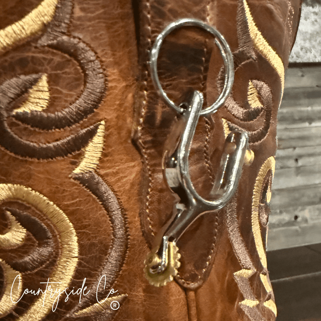 Classic Western Spur Keychain - Rustic Avenue