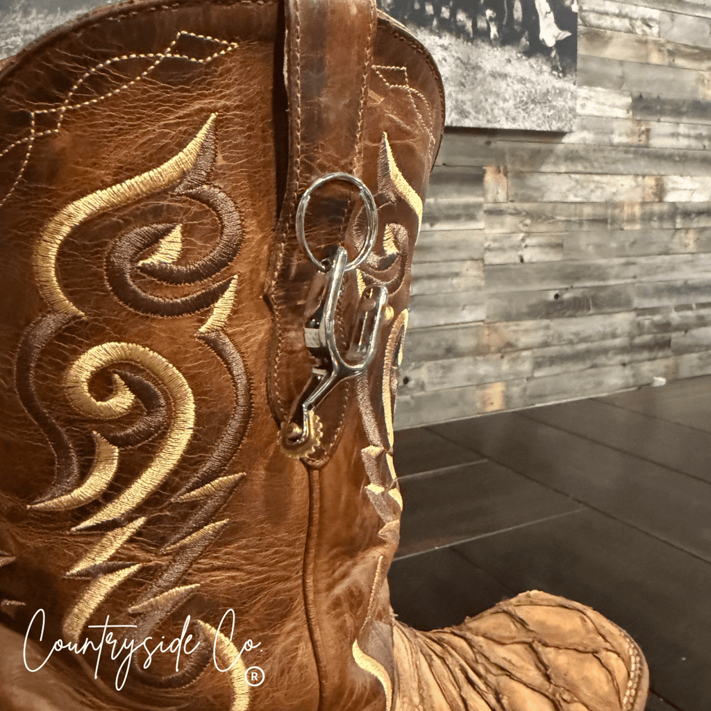 Classic Western Spur Keychain - Rustic Avenue