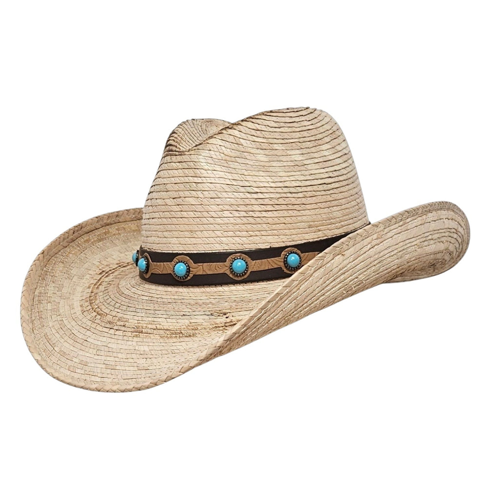 SUNDOWNER NATURAL PALM STRAW 100 - Rustic Avenue