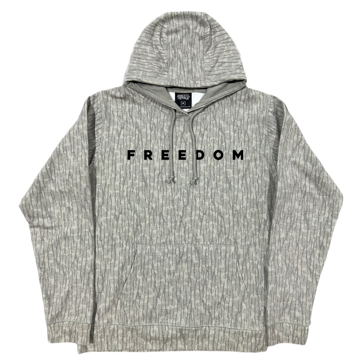 FREEDOM (Front Print) Lightweight Hoodie - Rustic Avenue