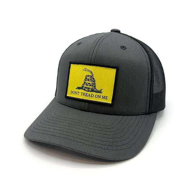 Gadsden Flag Woven Patch Hat - Rustic Avenue