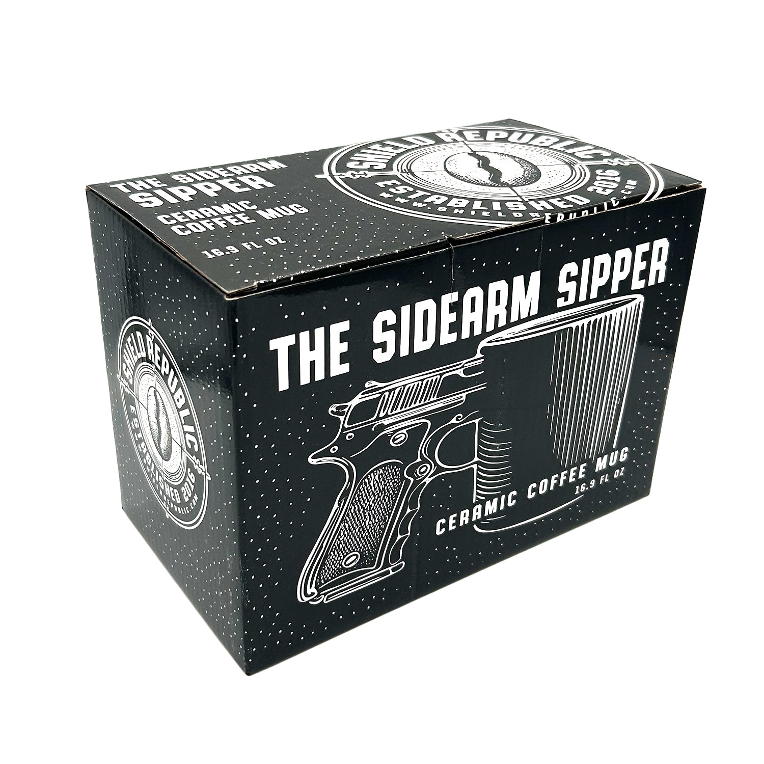 Cover Me I'm going for a Refill Sidearm Sipper - Rustic Avenue