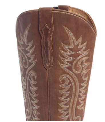 Sylvia Prairie Leather Boots - Rustic Avenue
