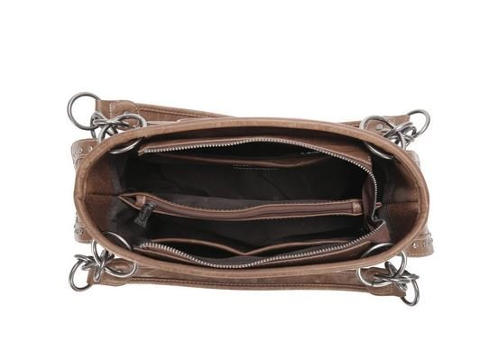 Western Elegance Tooled Leather Purse - Rustic Avenue