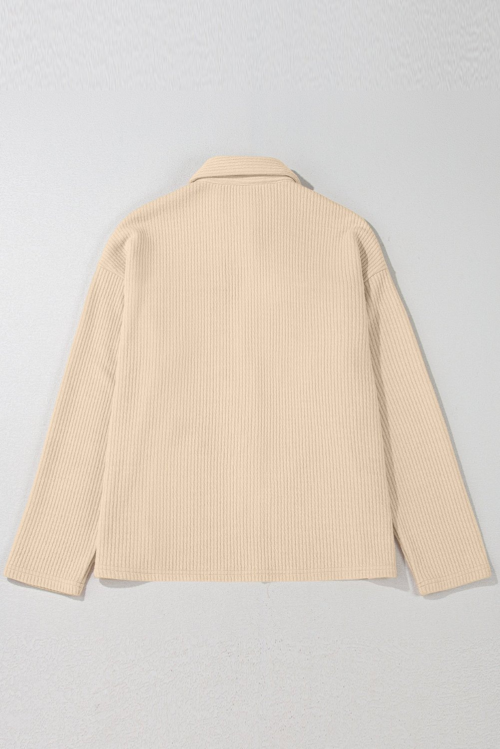 Lilith Corduroy Buttoned Long Sleeve Jacket - Rustic Avenue