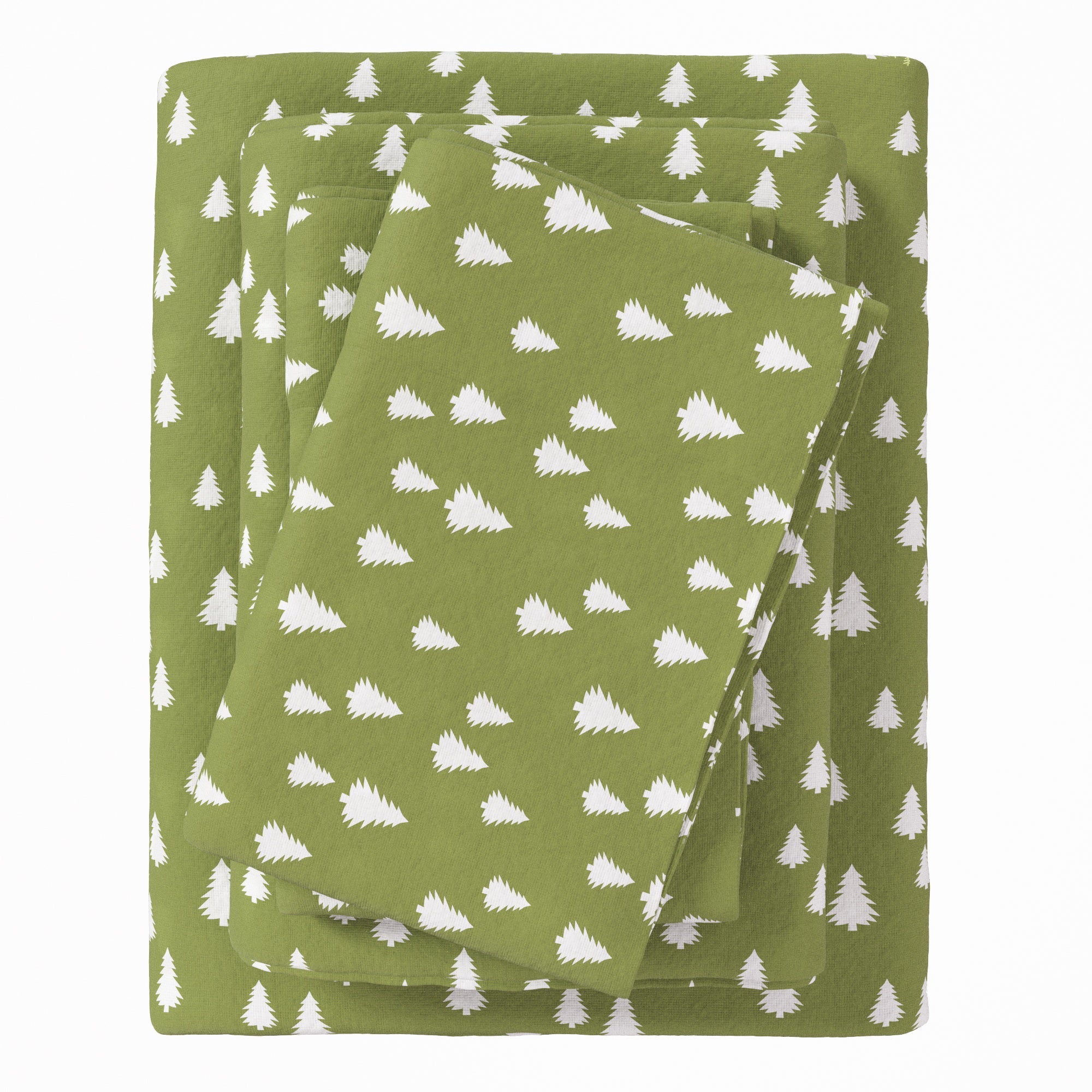 4 - Piece Turkish Cotton Flannel Sheet - Lakeview Collection - Rustic Avenue